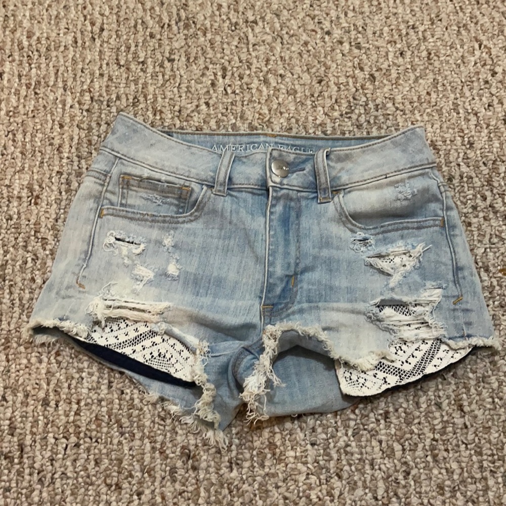 American Eagle Cut off denim shorts